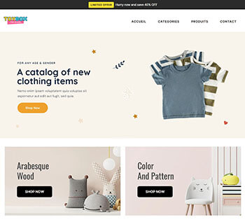 Babies Boutique Template