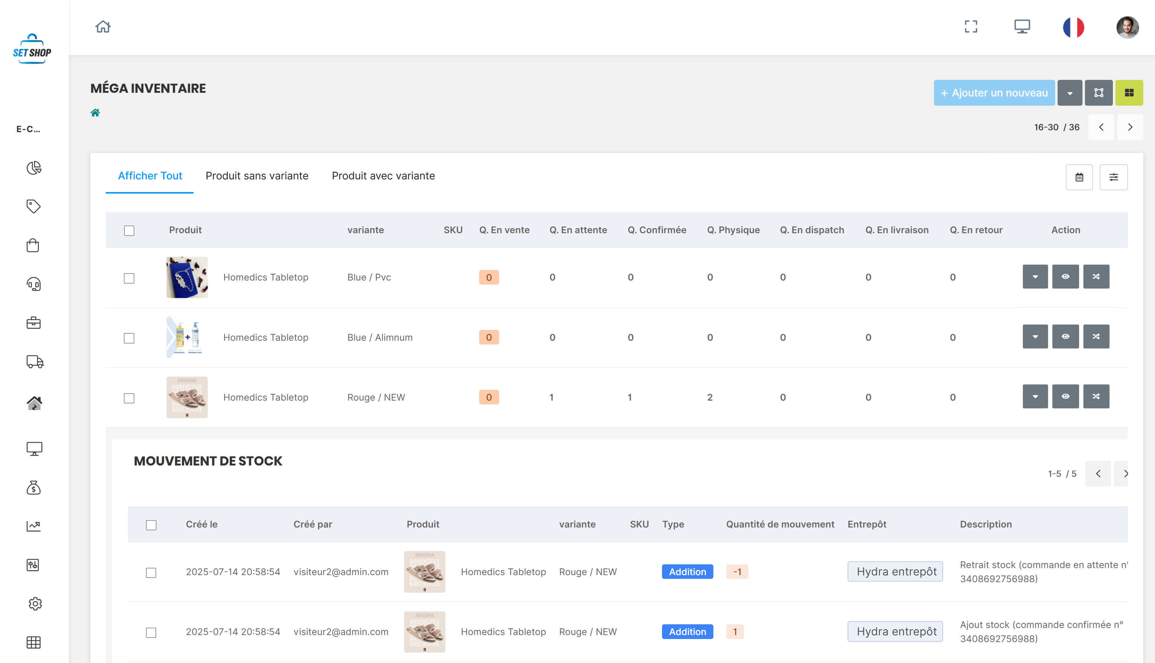 Dashboard screenshot 1