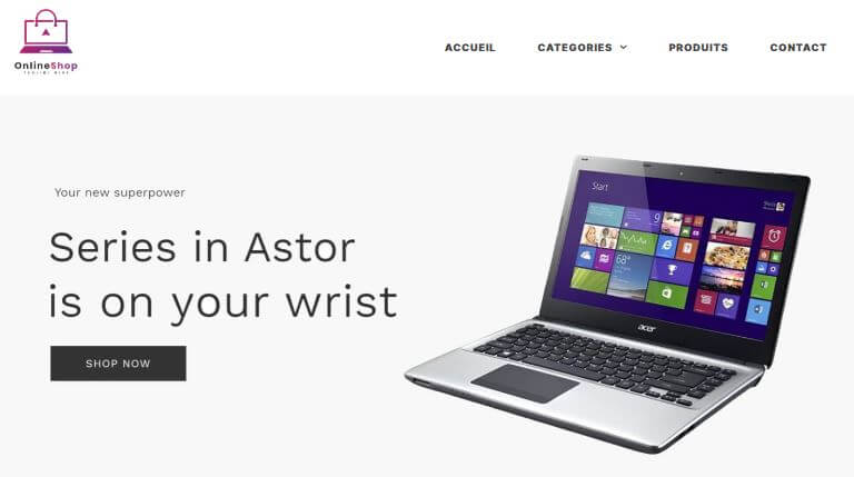 Cosmetics Boutique Template